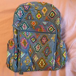 vera bradley xl campus backpack